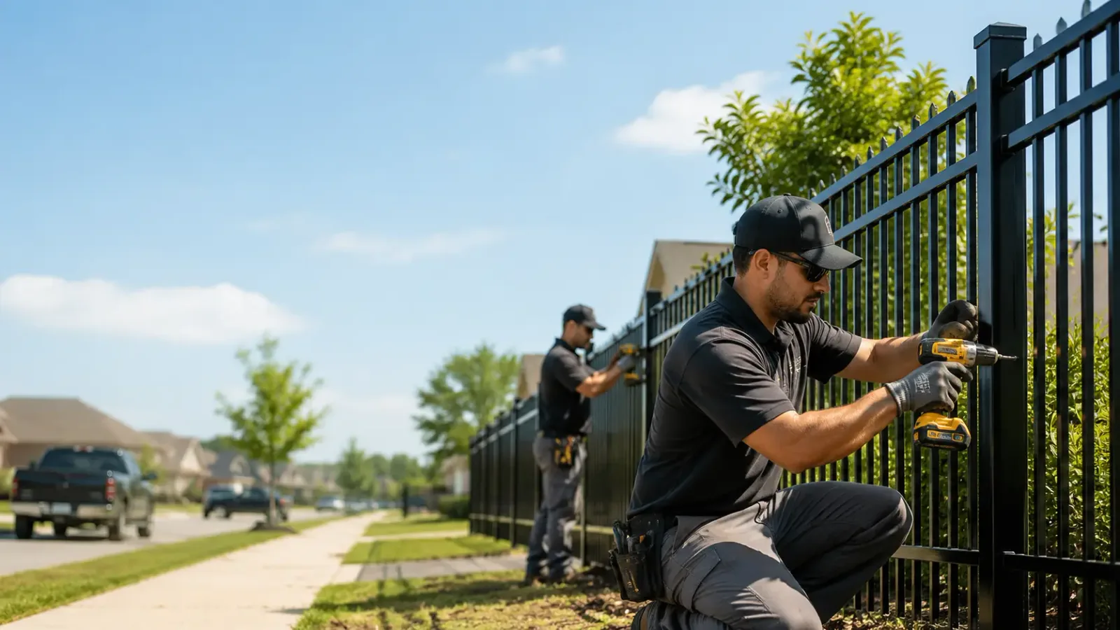 Metal Fence Installation in Flat Rock, IL